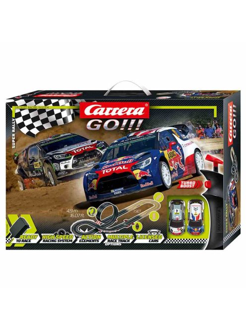 Carrera Go Super Rally 4,9m autópálya