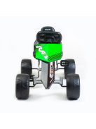 Go-kart Baby Mix Speedy pedálos gyerek gokart zöld