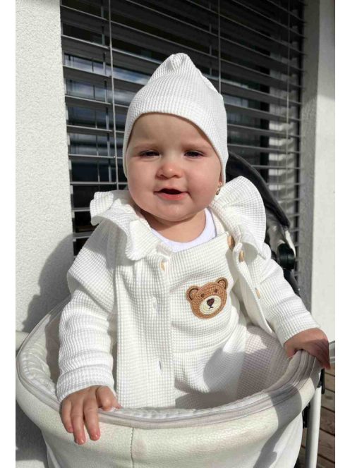 Baba pamut sapka New Baby Luxury clothing fehér