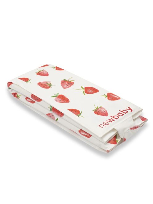 Utazó alátét New Baby BASIC Strawberry