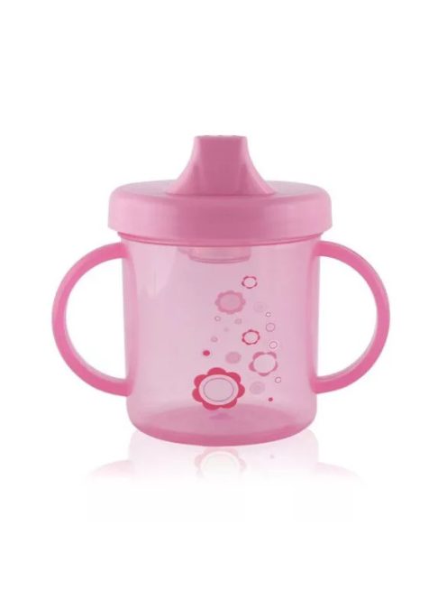 Baby Care itatópohár 210 ml-rózsaszín