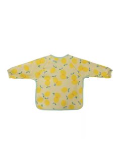 Baby Care hosszú ujjú előke-Lemon