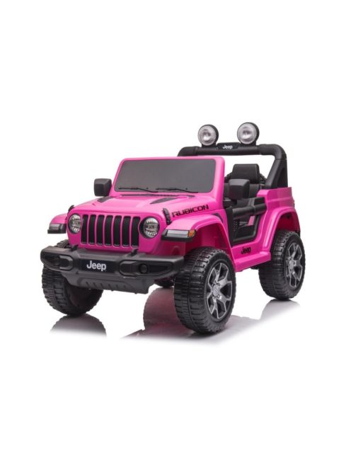 Gyermek elektromos autó Baby Mix Jeep Wrangler Rubicon rózsaszín