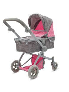 Babakocsi babáknak 2v1  Baby Mix pink-grey