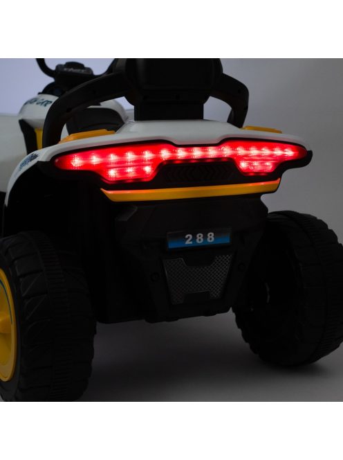 Erős Baby Mix Elektromos Quad 4x4 Bike Sárga