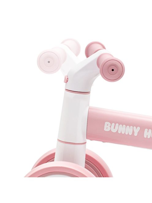 Gyerek futóbicikli Baby Mix Bunny Hop Ultralight rózsaszín