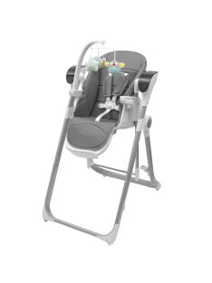 Etetőszék 2az1-ben gyerekeknek SMART New Baby grey
