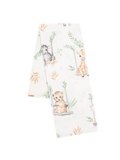 New Baby pelenka flanell ZOO bézs