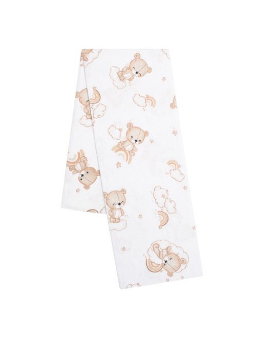 New Baby pelenka flanell Maci fehér