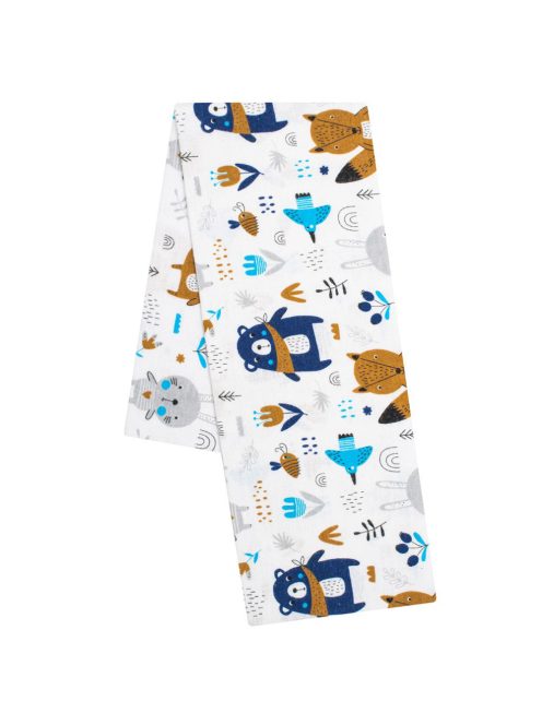 New Baby pelenka flanell erdõ fehér