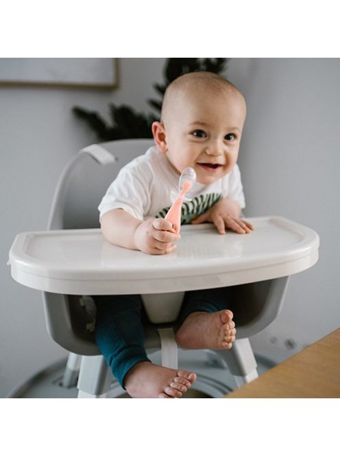 Szilikon baba kanál Baby Ono 2 db szürke, mentazöld