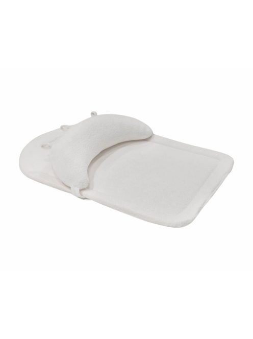 Kikkaboo matrac pocakpárnával memóriahabos játékrögzítő fülekkel Fehér velvet