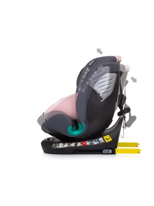 CHIPOLINO SUPREME AUTÓSÜLÉS ISOFIX 40-150CM - FLAMINGO