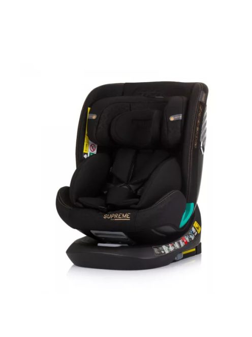 CHIPOLINO SUPREME AUTÓSÜLÉS ISOFIX 40-150CM - OBSIDIAN