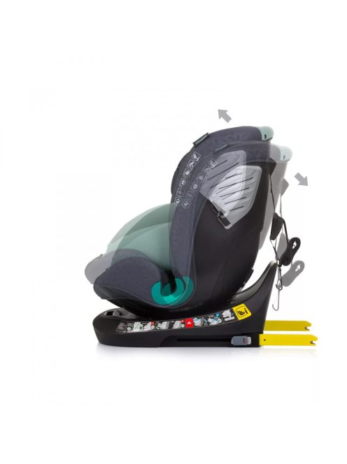 CHIPOLINO SUPREME AUTÓSÜLÉS ISOFIX 40-150CM - PASTEL GREEN