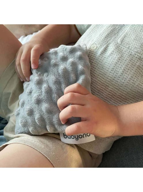 BabyOno cseresznyemagos párna-Cherry hideg-meleg terápiához-szürke