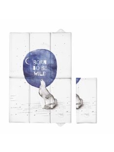   Ceba összehajtható pelenkázó lap 60×40 cm-Watercolor World Born to be Wild