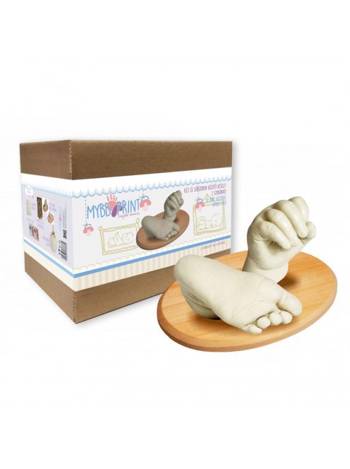 MyBBPrint TALPAZATOS baba kéz-és lábszobor készítő készlet-2 szoborhoz