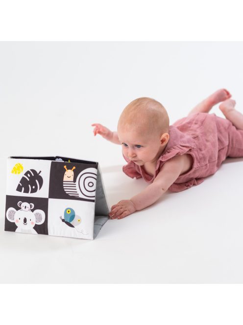 Taf Toys tükrös bébikönyv-Tummy Time