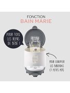 Beaba Cumisüveg melegítő 2in1-fehér OUTLET termék