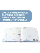 Chicco emlékalbum gyerekeknek, kék OUTLET termék