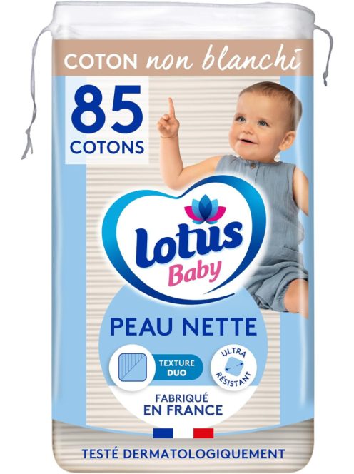 Lotus Baby Clear Skin Pamut vattalap - 85 db