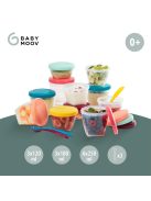 Babymoov Babybols bébiétel tároló edény Hermetic Twist Top tarka, Stílus neve: 15 részes multikészlet