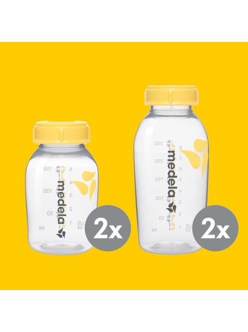 Medela Calma Szett Store & Feed – Anyatejes palackok, Calma etetőfejjel és anyatejtároló zacskóval