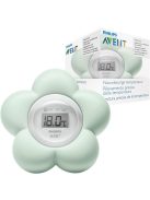 Philips Avent digitális babaszoba és babafürdőhőmérő, vízálló és pontos hőmérsékletmérés (‎SCH480/00 modell)