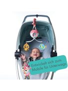 Tiny Love 2 az 1-ben zenélő mobil, 360°-ban forgatható mobil baba zenével és fénnyel, 0+ hónapos, mobil babakocsihoz, Music Mobile Baby Electric, 3 zene- és hangmód, apró hercegnőmesék