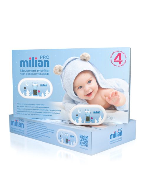 Milian légzésfigyelő - PRO Twins 4db érzékelőlappal