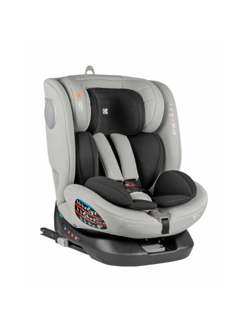 Kikkaboo gyerekülés i-Moove i-Size 40-150 cm világosszürke
