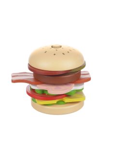 Zopa fa játék hamburger
