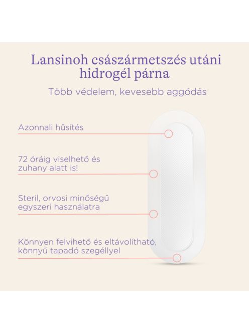 Lansinoh császármetszés utáni hidrogél párna 2db