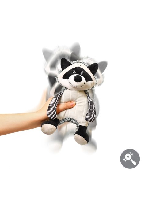 BabyOno csörgõ Rocky mosómaci plüss 25cm 745