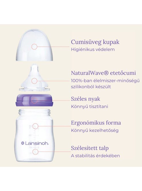 Lansinoh cumisüveg 160ml