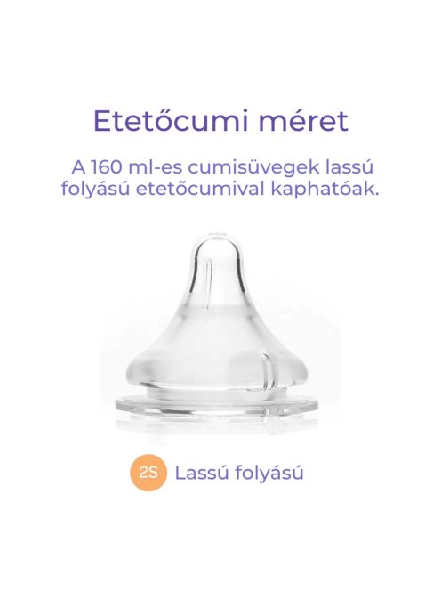 Lansinoh cumisüveg üveg 160ml