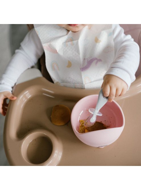 BabyOno etetõkanál szilikon 2db rózsaszín-lila 784/01