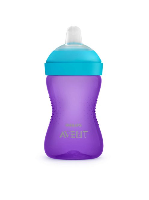 Avent SCF802/01 Puha harapásálló csőrös pohár 300 ml-LILA