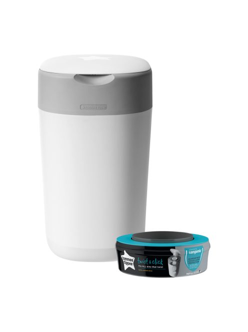 Tommee Tippee pelenkacsomagoló Twist and Click fehér