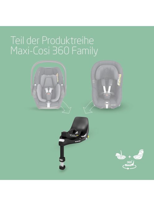 Maxi-Cosi FamilyFix 360 i-Size alap, forgatható autósülés. Outlet termék. 