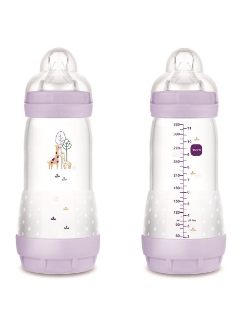 MAM cumisüveg Anti-Colic Matt 320ml lányos