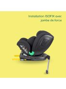 Bebeconfort EvolveFix Plus i-Size, 360-as autósülés, Outlet termék,  0-12 év, 40-150 cm, ISOFIX autósülés, 10 fejtámla helyzet, 4 dőlésszög, oldalsó ütközés elleni védelem, fekete 