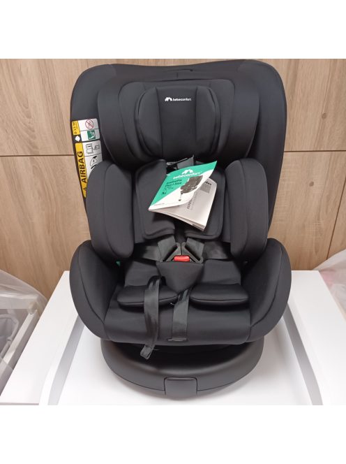 Bebeconfort EvolveFix Plus i-Size, 360-as autósülés, Outlet termék,  0-12 év, 40-150 cm, ISOFIX autósülés, 10 fejtámla helyzet, 4 dőlésszög, oldalsó ütközés elleni védelem, fekete 