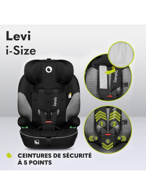 LIONELO Levi One autósülés 9-36 kg-ig. Outlet termék. 