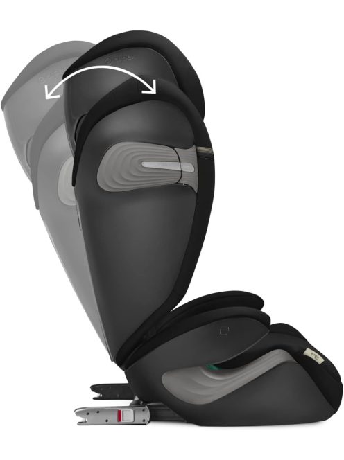 CYBEX Gold Solution S2 i-Fix autósülés, ISOFIX-szel és anélkül, 100-150 cm, 3-12 év kb. (15-50 kg), Holdfekete. Outlet termék