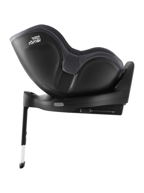 BRITAX RÖMER DUALFIX 2 Z-vonalú gyerekülés 360°-ban forgatható 61-105 cm-es (i-Size), Outlet termék,  3 hónapostól 4 éves korig, éjféli szürke gyermekek számára