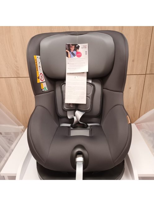 BRITAX RÖMER DUALFIX 2 Z-vonalú gyerekülés 360°-ban forgatható 61-105 cm-es (i-Size), Outlet termék,  3 hónapostól 4 éves korig, éjféli szürke gyermekek számára