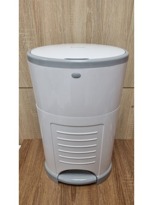 Korbell pelenkatároló kuka, fehér 16 literes. OUTLET termék