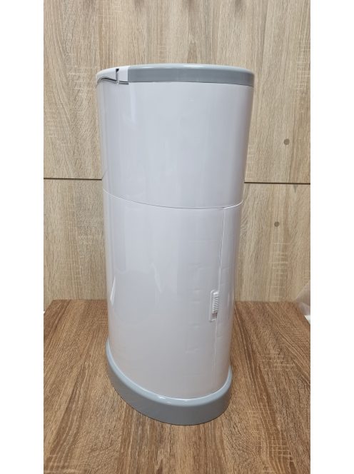 Korbell pelenkatároló kuka, fehér 16 literes. OUTLET termék